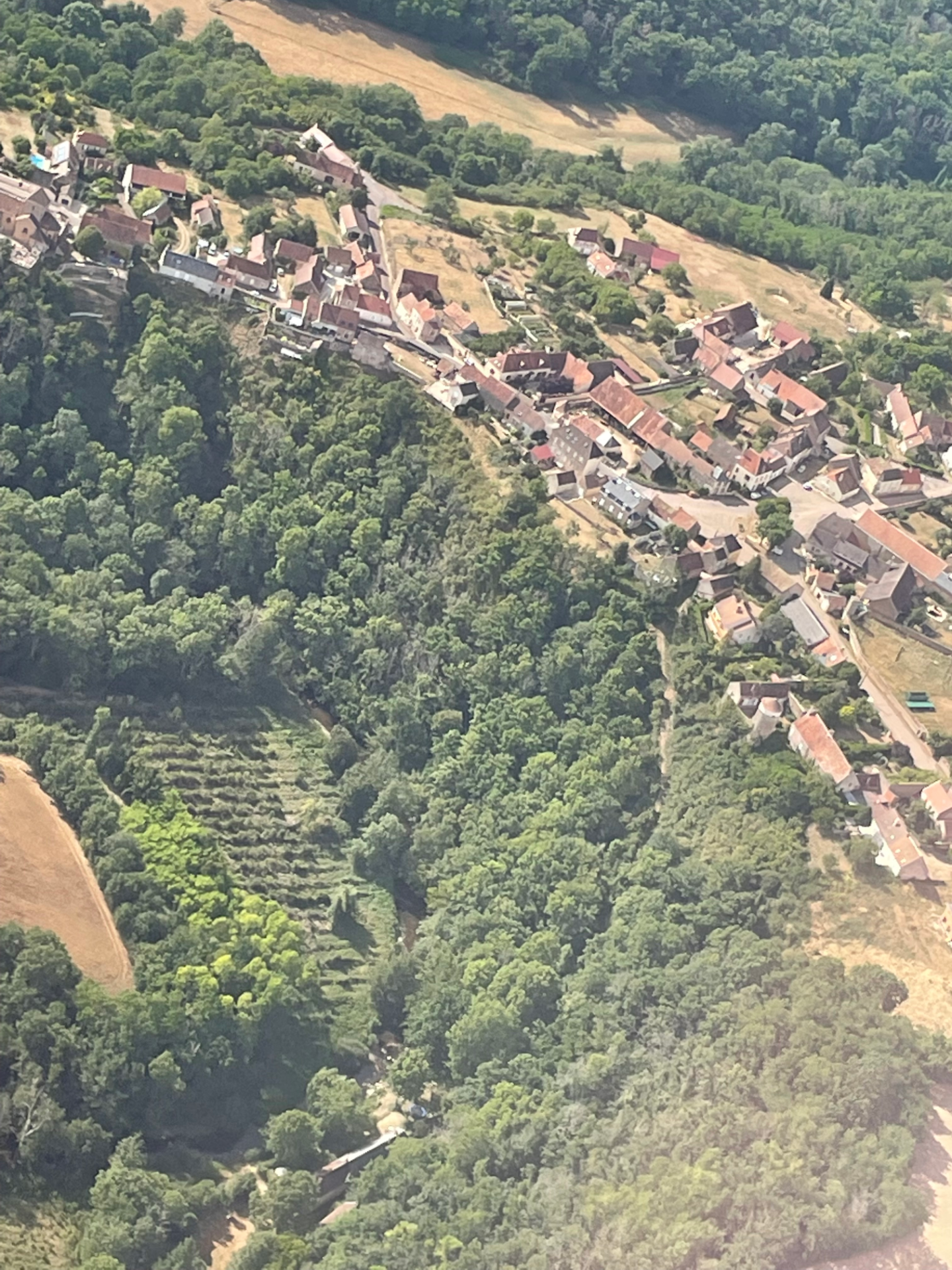 Vieux-Château ....Vu du ciel