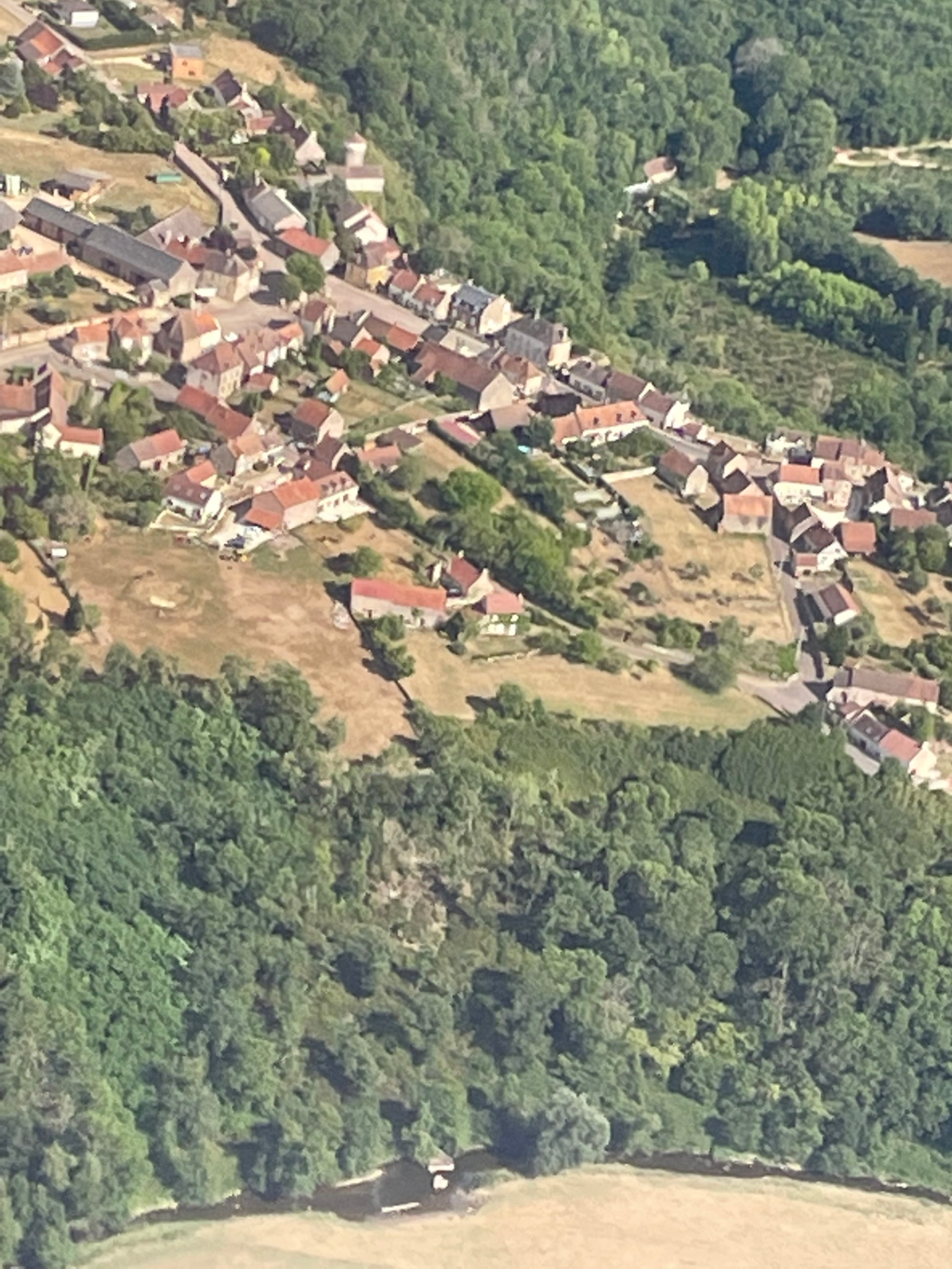Vieux-Château ....Vu du ciel